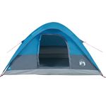 Sport si Outdoor - Camping - Corturi camping - Cort de familie cupola, 6 persoane, albastru, impermeabil - Infinity.ro