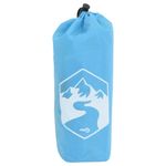 Sport si Outdoor - Camping - Accesorii camping si drumetii - Poncho de ploaie cu gluga, design 2 in 1, albastru, 223x145 cm - Infinity.ro