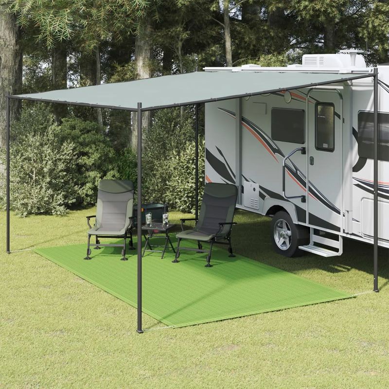 Sport si Outdoor - Camping - Accesorii corturi - Covor pentru cort, verde deschis, 250x450 cm, HDPE - Infinity.ro