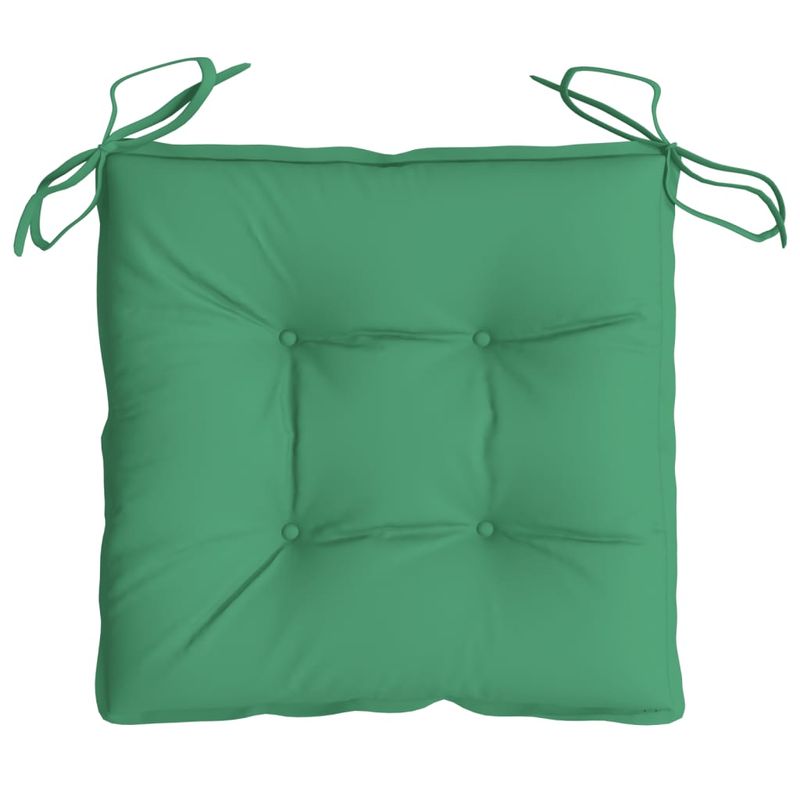 Casa si Gradina - Textile si covoare - Perne si pilote - Perne decorative - Perne de scaun, 6 buc., verde, 50x50x7 cm, textil oxford - Infinity.ro