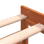 Casa si Gradina - Mobilier - Paturi si accesorii - Paturi - Pat de zi cu extensie, maro ceruit, 80x200cm, lemn masiv de pin - Infinity.ro