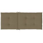 Casa si Gradina - Textile si covoare - Perne si pilote - Perne decorative - Perne scaun spatar inalt 4buc melanj gri taupe120x50x4cm textil - Infinity.ro