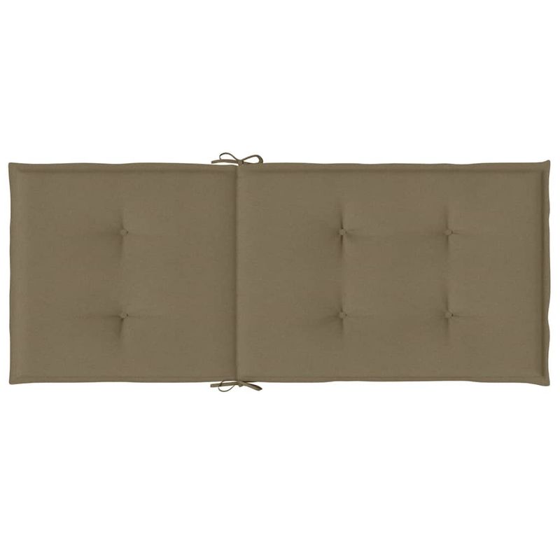 Casa si Gradina - Textile si covoare - Perne si pilote - Perne decorative - Perne scaun spatar inalt 4buc melanj gri taupe120x50x4cm textil - Infinity.ro