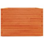 Casa si Gradina - Gradinarit si plante - Plante si ghivece - Ghivece si suporturi - Jardiniera gradina, maro ceruit, 70x70x49,5 cm, lemn masiv pin - Infinity.ro