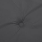 Casa si Gradina - Textile si covoare - Perne si pilote - Perne decorative - Perne scaun cu spatar inalt, 2 buc. antracit 120x50x4 cm textil - Infinity.ro