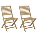Casa si Gradina - Gradina si terasa - Mobilier exterior - Scaune si sezlonguri gradina - Scaune gradina pliante 2 buc. 57x48,5x90 cm lemn masiv acacia - Infinity.ro
