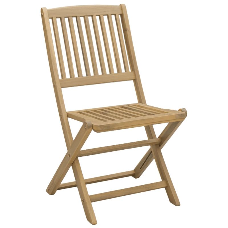 Casa si Gradina - Gradina si terasa - Mobilier exterior - Scaune si sezlonguri gradina - Scaune gradina pliante 2 buc. 57x48,5x90 cm lemn masiv acacia - Infinity.ro