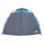 Sport si Outdoor - Camping - Corturi camping - Cort de camping cupola 4 persoane, setare rapida, albastru - Infinity.ro