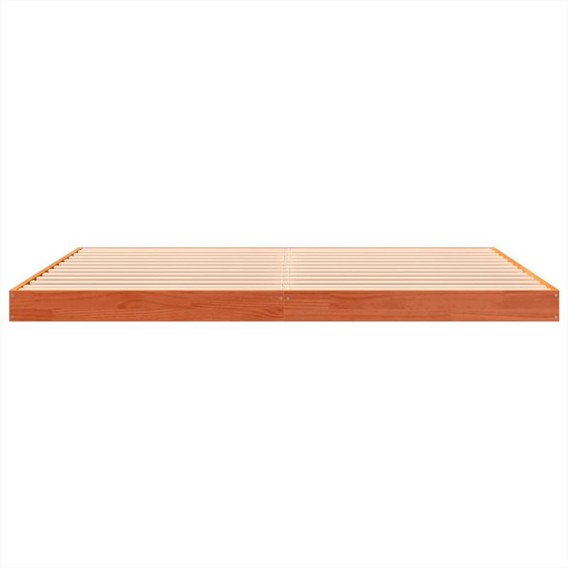 Casa si Gradina - Mobilier - Paturi si accesorii - Paturi - Cadru de pat, maro ceruit, 150x200 cm, lemn masiv de pin - Infinity.ro