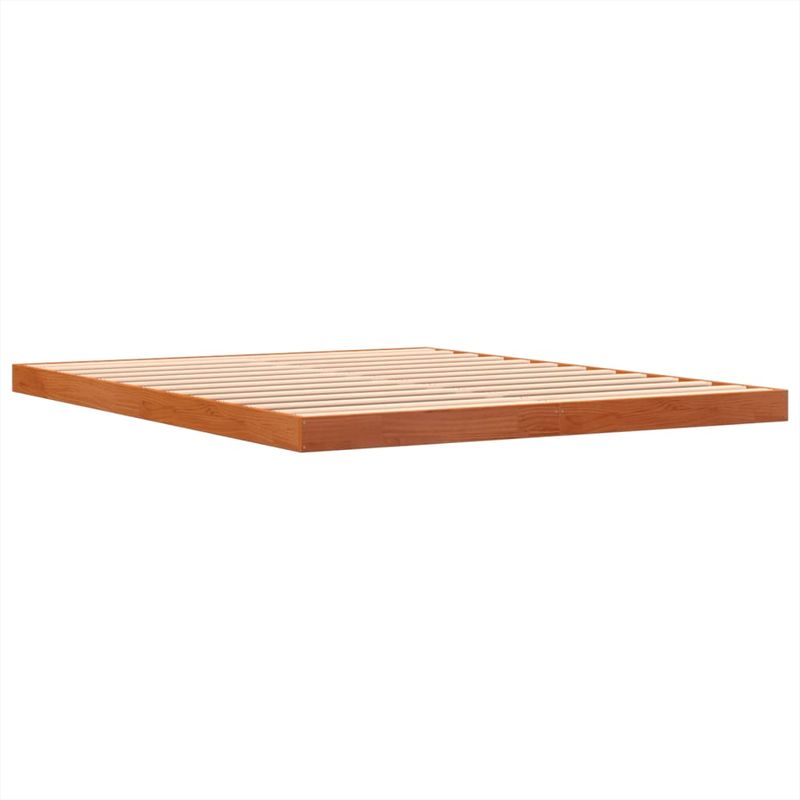Casa si Gradina - Mobilier - Paturi si accesorii - Paturi - Cadru de pat, maro ceruit, 150x200 cm, lemn masiv de pin - Infinity.ro