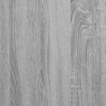Casa si Gradina - Constructii - Depozitare, transport si protectie - Rafturi, fisete si vestiare - Fiset, sonoma gri, 60x32x77,5 cm, lemn prelucrat - Infinity.ro