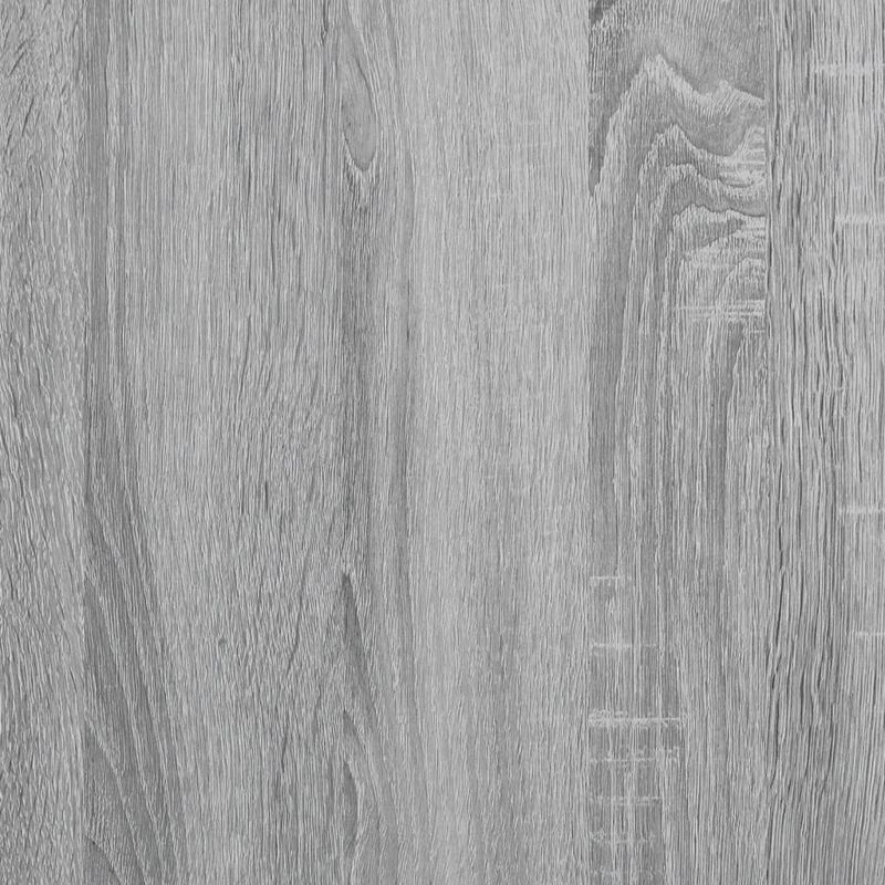 Casa si Gradina - Constructii - Depozitare, transport si protectie - Rafturi, fisete si vestiare - Fiset, sonoma gri, 60x32x77,5 cm, lemn prelucrat - Infinity.ro