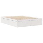 Casa si Gradina - Mobilier - Paturi si accesorii - Paturi - Cadru de pat, alb, 150x200 cm, lemn masiv de pin - Infinity.ro