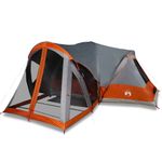 Sport si Outdoor - Camping - Corturi camping - Cort de familie Tipi pentru 8 persoane gri impermeabil - Infinity.ro