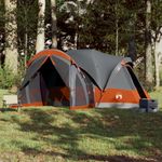 Sport si Outdoor - Camping - Corturi camping - Cort de familie Tipi pentru 8 persoane gri impermeabil - Infinity.ro