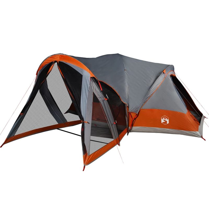 Sport si Outdoor - Camping - Corturi camping - Cort de familie Tipi pentru 8 persoane gri impermeabil - Infinity.ro