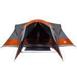Sport si Outdoor - Camping - Corturi camping - Cort de familie Tipi pentru 8 persoane gri impermeabil - Infinity.ro