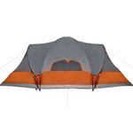 Sport si Outdoor - Camping - Corturi camping - Cort de familie Tipi pentru 8 persoane gri impermeabil - Infinity.ro