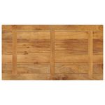 Casa si Gradina - Mobilier - Feronerie si accesorii mobila - Blat masa, 110x50x3,8 cm, dreptunghiular, lemn masiv de mango (finisaj stejar) - Infinity.ro