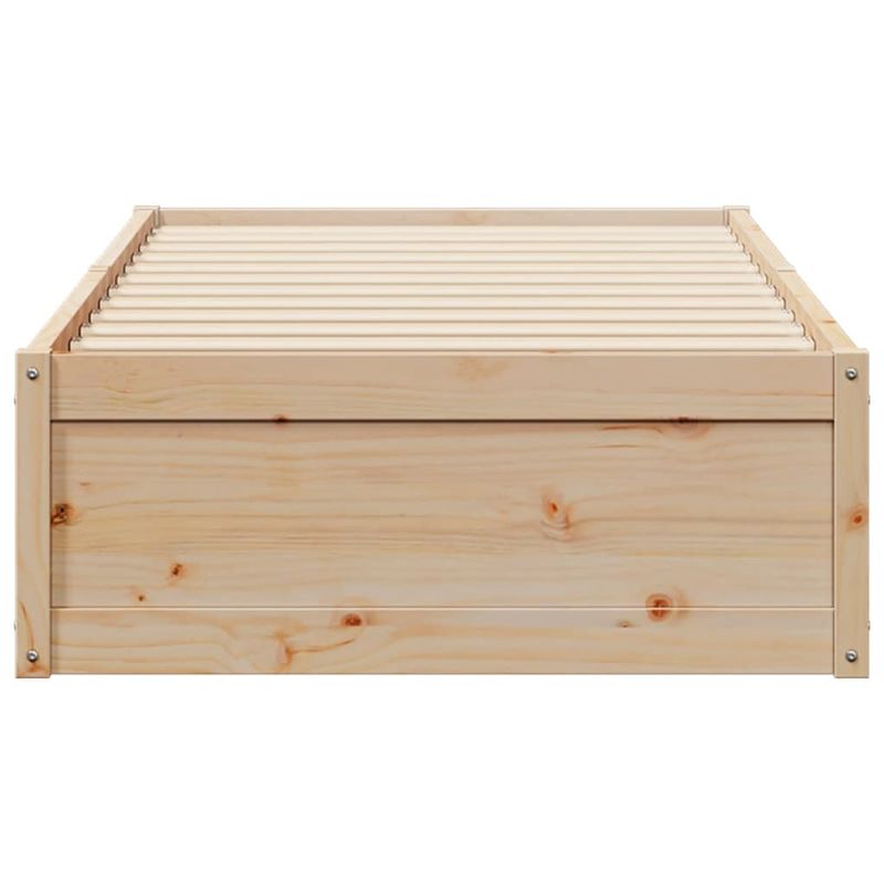 Casa si Gradina - Mobilier - Paturi si accesorii - Paturi - Cadru de pat, 90x190 cm, lemn masiv de pin - Infinity.ro