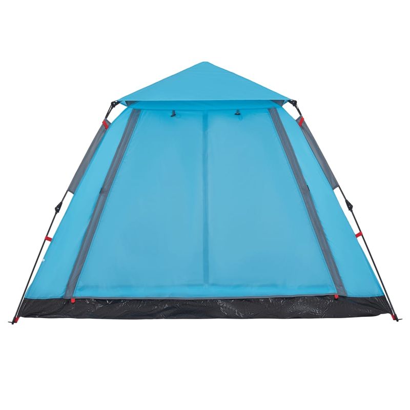 Sport si Outdoor - Camping - Corturi camping - Cort de camping cupola 5 persoane, setare rapida, albastru - Infinity.ro