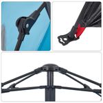 Sport si Outdoor - Camping - Corturi camping - Cort de camping cupola 5 persoane, setare rapida, albastru - Infinity.ro