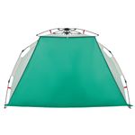 Sport si Outdoor - Camping - Corturi camping - Cort camping 2 persoane verde marin impermeabil setare rapida - Infinity.ro