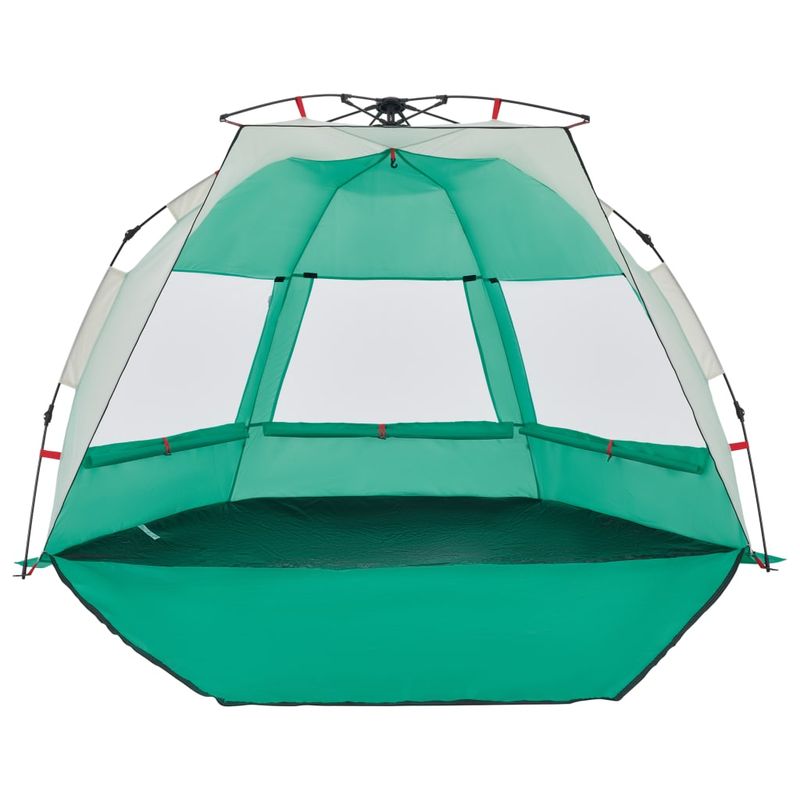 Sport si Outdoor - Camping - Corturi camping - Cort camping 2 persoane verde marin impermeabil setare rapida - Infinity.ro