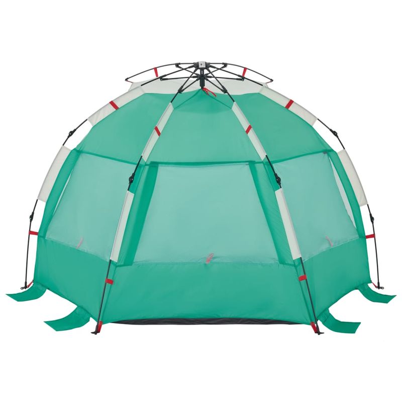 Sport si Outdoor - Camping - Corturi camping - Cort camping 2 persoane verde marin impermeabil setare rapida - Infinity.ro