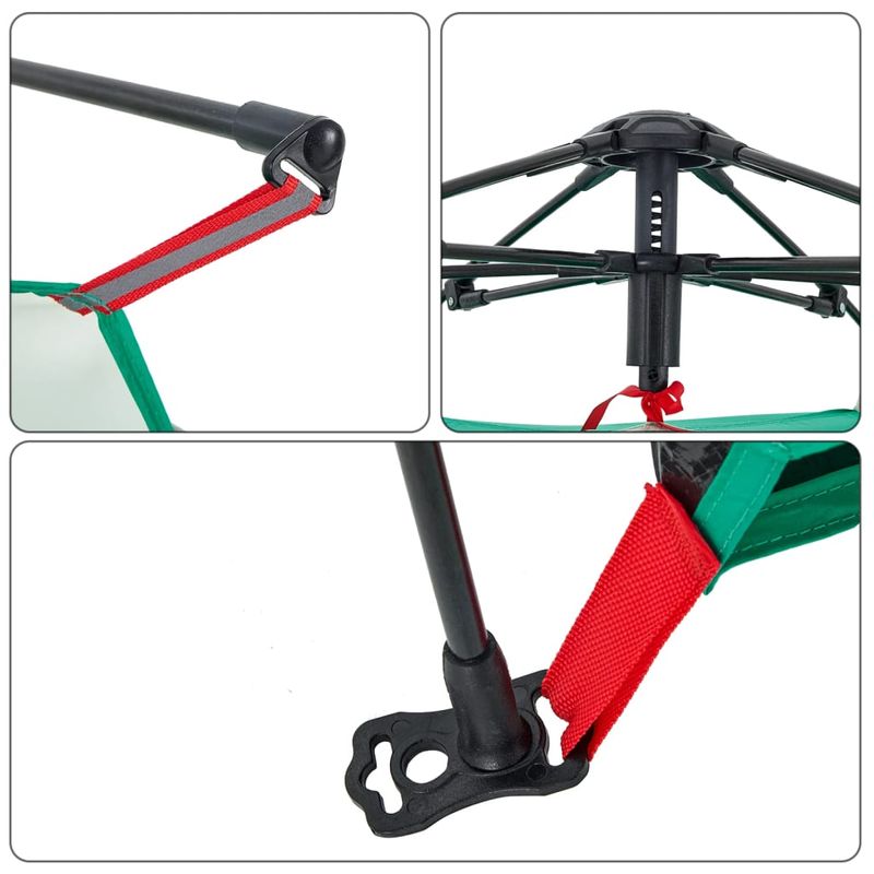 Sport si Outdoor - Camping - Corturi camping - Cort camping 2 persoane verde marin impermeabil setare rapida - Infinity.ro