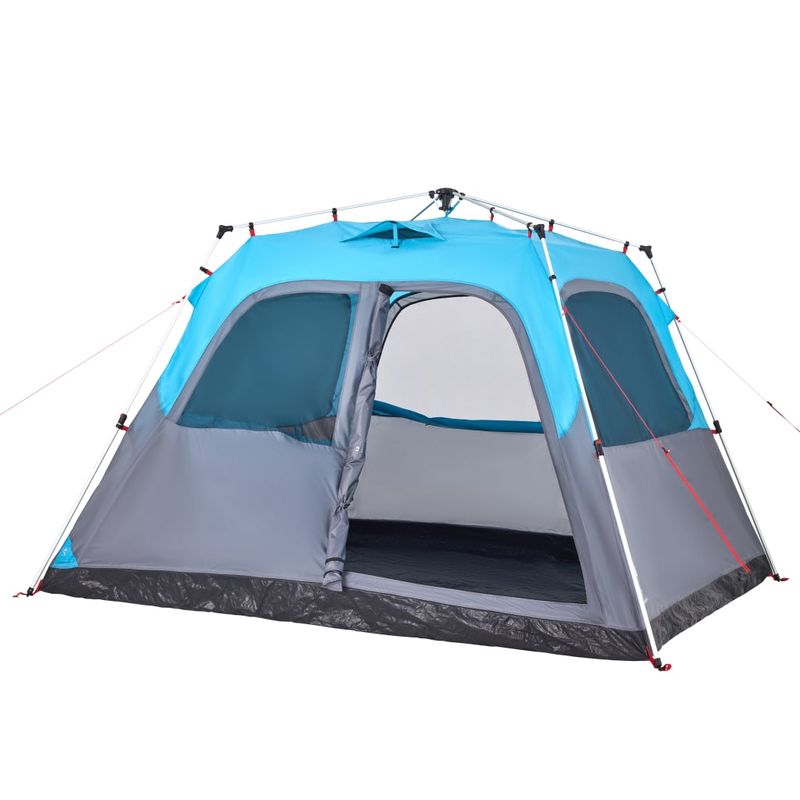 Sport si Outdoor - Camping - Corturi camping - Cort de familie cupola 6 persoane, setare rapida, albastru - Infinity.ro