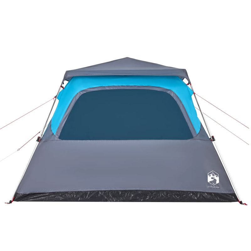 Sport si Outdoor - Camping - Corturi camping - Cort de familie cupola 6 persoane, setare rapida, albastru - Infinity.ro
