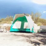 Sport si Outdoor - Camping - Corturi camping - Cort camping 2 persoane verde marin impermeabil setare rapida - Infinity.ro