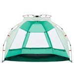 Sport si Outdoor - Camping - Corturi camping - Cort camping 2 persoane verde marin impermeabil setare rapida - Infinity.ro