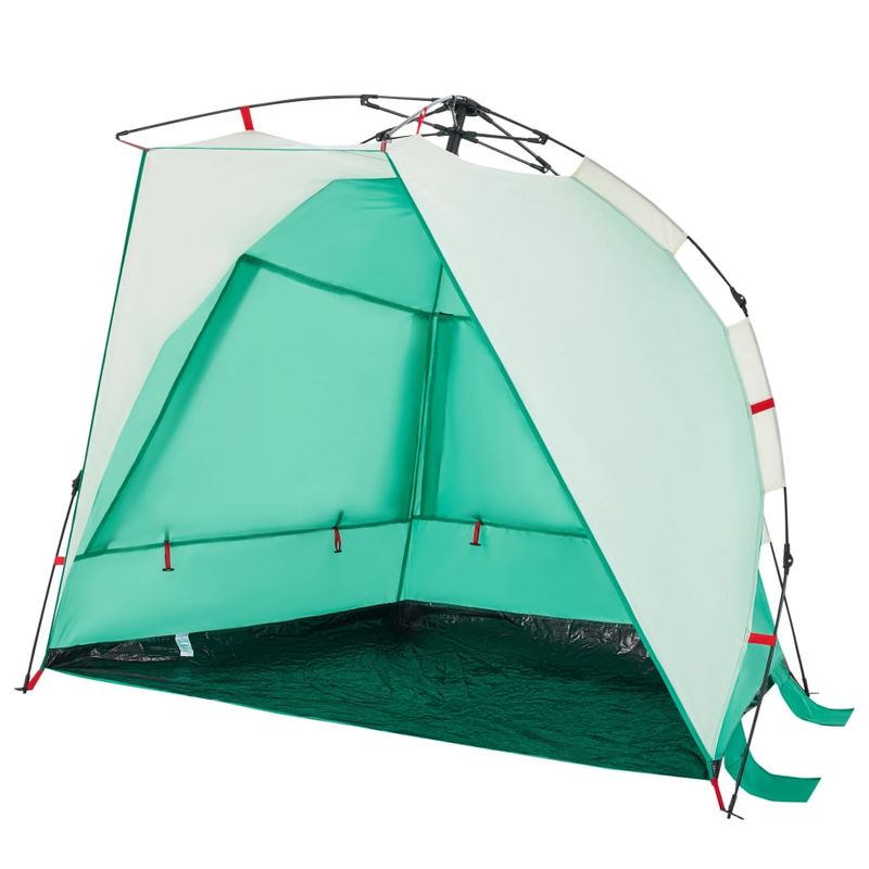 Sport si Outdoor - Camping - Corturi camping - Cort camping 2 persoane verde marin impermeabil setare rapida - Infinity.ro