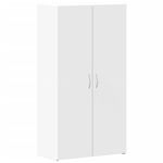 Casa si Gradina - Constructii - Depozitare, transport si protectie - Rafturi, fisete si vestiare - Fiset, alb, 60x32x115 cm, lemn prelucrat - Infinity.ro