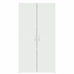 Casa si Gradina - Constructii - Depozitare, transport si protectie - Rafturi, fisete si vestiare - Fiset, alb, 60x32x115 cm, lemn prelucrat - Infinity.ro