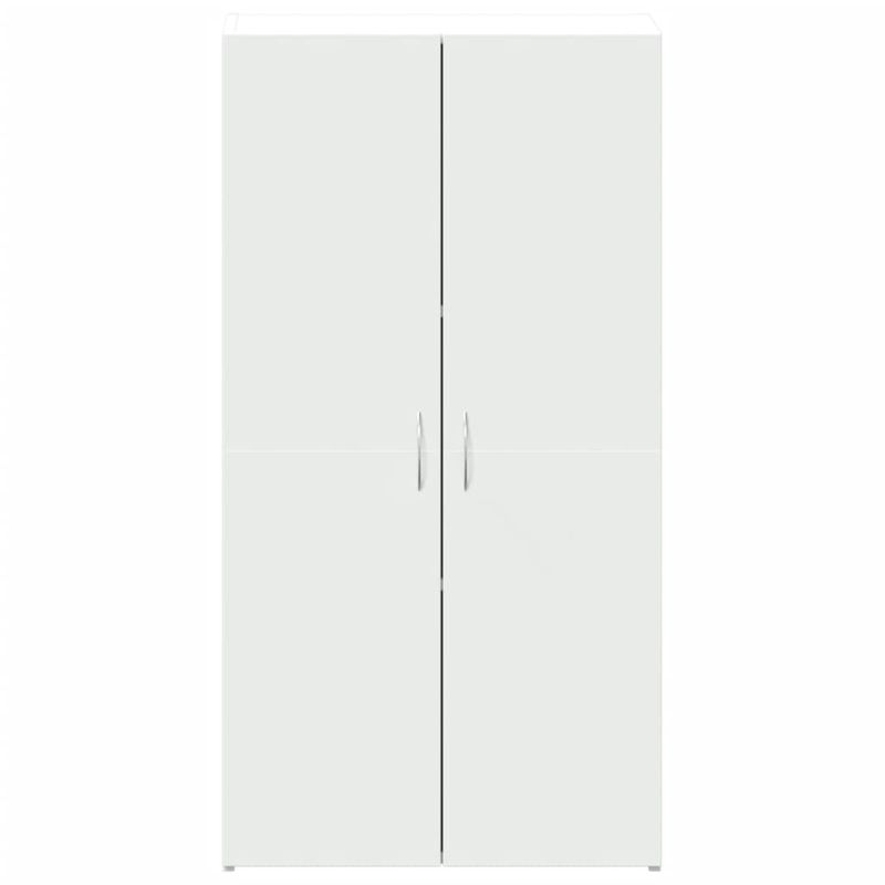 Casa si Gradina - Constructii - Depozitare, transport si protectie - Rafturi, fisete si vestiare - Fiset, alb, 60x32x115 cm, lemn prelucrat - Infinity.ro