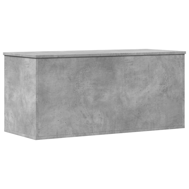 Casa si Gradina - Mobilier - Organizare si depozitare - Cutii depozitare - Cutie de depozitare, gri beton, 100x42x46 cm, lemn prelucrat - Infinity.ro