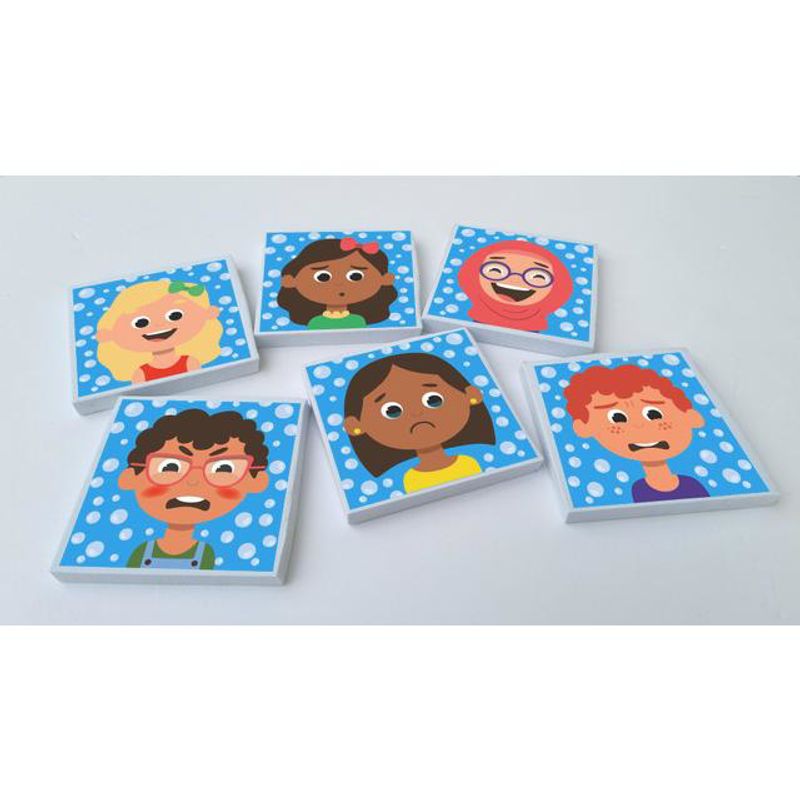 Jucarii, Copii si Bebe - Jucarii si jocuri - Jucarii bebelusi - Jucarii de baie - Carte Si Stickere Pentru Baie Care Isi Schimba Culoarea - Emotii - Infinity.ro