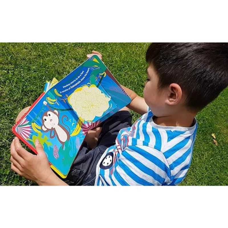 Jucarii, Copii si Bebe - Jucarii si jocuri - Jucarii & jocuri educative - Jucarii interactive - Razuieste Si Miroase - Unicorn Fart Book - Infinity.ro