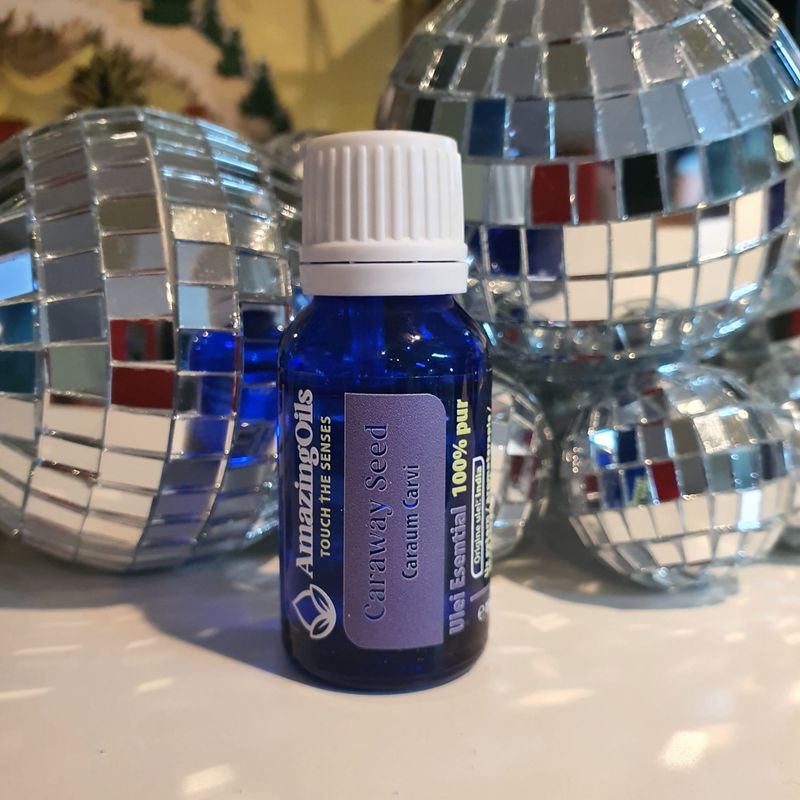 Casa si Gradina - Decoratiuni - Aromaterapie si lumanari - Uleiuri esentiale aromaterapie - Ulei esential de chimen 100% pur, Caraway Seed (Carum carvi), 15 ml - Infinity.ro