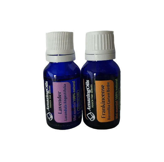 Tamaie si lavanda fina, set de 2 uleiuri esentiale 100% pur, 2 x 15 ml