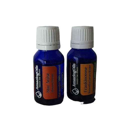 Tamaie si anason stelat, set de 2 uleiuri esentiale 100% pur, 2 x 15 ml