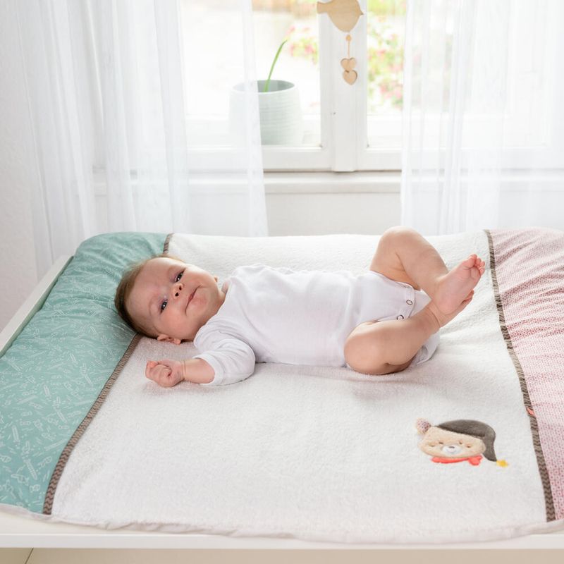 Casa si Gradina - Textile si covoare - Lenjerii de pat - Protectie saltea - Fehn Husa saltea - Bruno - Jucarie Educativa de inalta calitate pentru copii - Infinity.ro