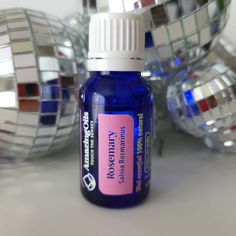 Casa si Gradina - Decoratiuni - Aromaterapie si lumanari - Uleiuri esentiale aromaterapie - Ulei esential de rozmarin 100% pur, ROSEMARY OIL (Salvia rosmarinus), 15 ml - Infinity.ro