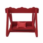 Jucarii, Copii si Bebe - Jucarii si jocuri - Jucarii & jocuri educative - Jucarii interactive - Jucarie din lemn, Balansoar, Putty Montessori, Hand Made, Rosu - Infinity.ro