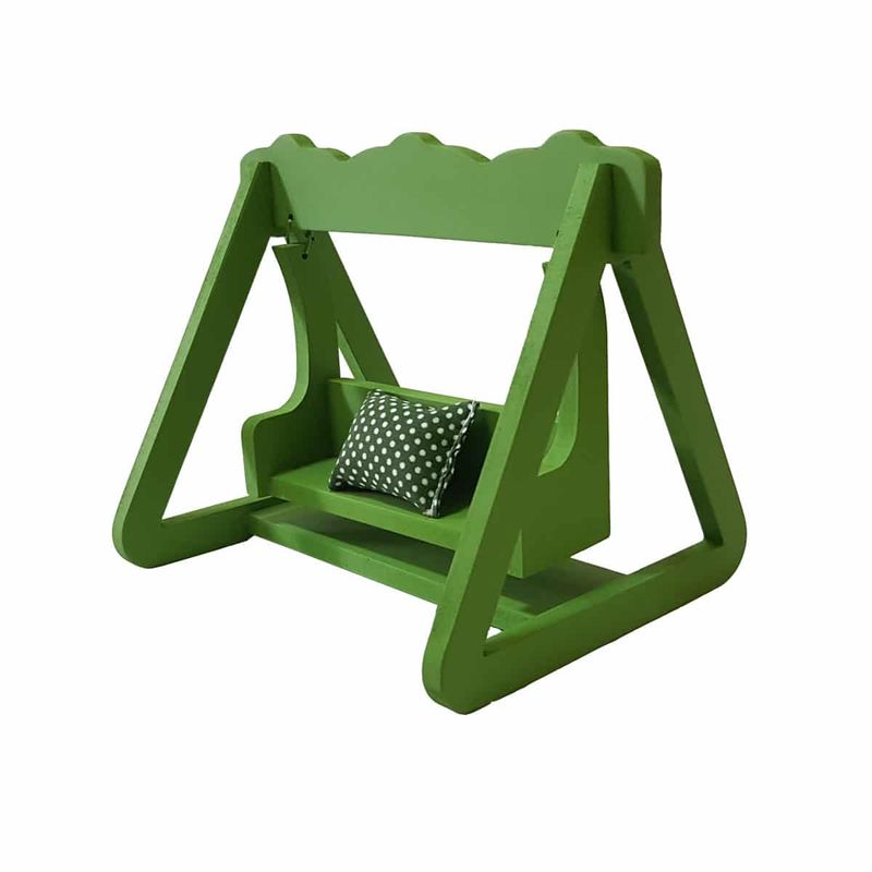 Jucarii, Copii si Bebe - Jucarii si jocuri - Jucarii & jocuri educative - Jucarii interactive - Jucarie din lemn, Balansoar, Putty Montessori, Hand Made, Verde - Infinity.ro