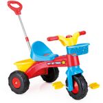 Jucarii, Copii si Bebe - Jucarii si jocuri - Jucarii de exterior - Triciclete - Tricicleta Go Kart cu maner de impins si pedale,My Trike,cosulet fata si spate - Infinity.ro