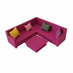 Jucarii, Copii si Bebe - Jucarii si jocuri - Jucarii & jocuri educative - Jucarii interactive - Jucarie din lemn, Coltar cu masa, Putty Montessori, Hand Made, Roz - Infinity.ro